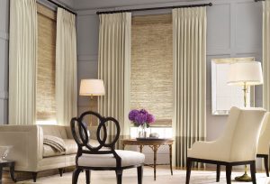 Рулонные шторы в гостиную – современные идеи дизайна